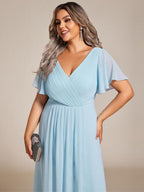 Audrey - Chiffon Wedding Guest Dress