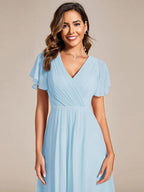 Audrey - Chiffon Wedding Guest Dress
