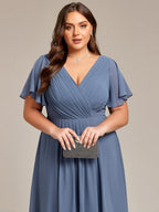 Audrey - Chiffon Wedding Guest Dress