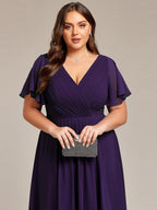 Audrey - Chiffon Wedding Guest Dress