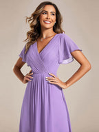 Audrey - Chiffon Wedding Guest Dress