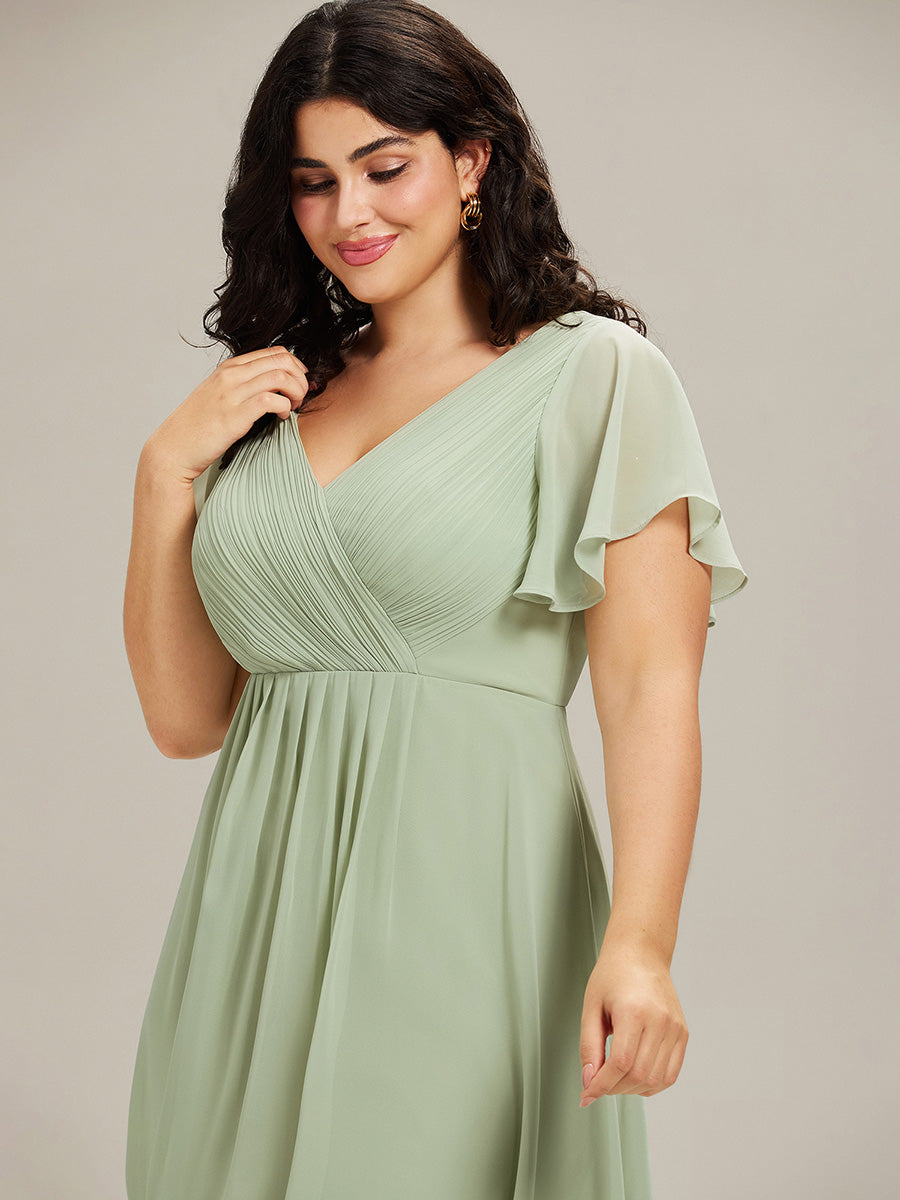Audrey - Chiffon Wedding Guest Dress