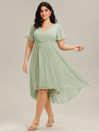 Audrey - Chiffon Wedding Guest Dress