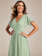 Audrey - Chiffon Wedding Guest Dress