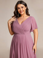 Audrey - Chiffon Wedding Guest Dress