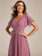 Audrey - Chiffon Wedding Guest Dress
