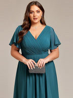 Audrey - Chiffon Wedding Guest Dress