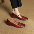 Jessie - Non Slip T Strap Flat