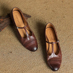 Jessie - Non Slip T Strap Flat