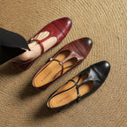 Jessie - Non Slip T Strap Flat