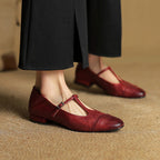 Jessie - Non Slip T Strap Flat