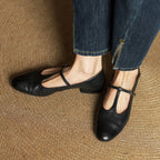 Jessie - Non Slip T Strap Flat