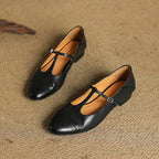 Jessie - Non Slip T Strap Flat