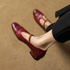 Jessie - Non Slip T Strap Flat