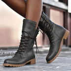 Tessa - Cushioned Mid Calf Boot