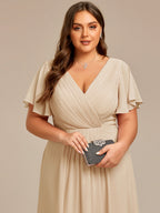 Audrey - Chiffon Wedding Guest Dress