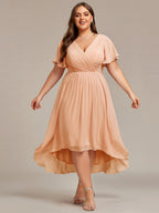 Audrey - Chiffon Wedding Guest Dress